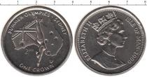 Продать Монеты Остров Мэн 1 крона 2000 Медно-никель