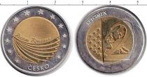 Продать Монеты Чехия 2 евро 2007 Биметалл