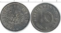 Продать Монеты ФРГ 10 пфеннигов 1947 Цинк