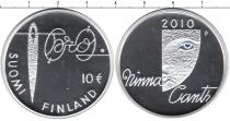 Продать Монеты Финляндия 10 евро 2010 Серебро
