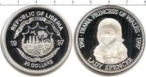 Продать Монеты Либерия 20 долларов 1997 Серебро