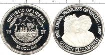Продать Монеты Либерия 20 долларов 1997 Серебро