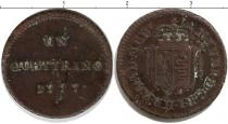 Продать Монеты Ломбардия 1 кватрино 1777 Медь