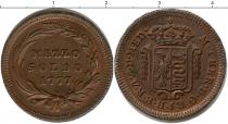 Продать Монеты Ломбардия 1/2 сольдо 1777 Медь