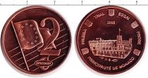 Продать Монеты Монако 2 евроцента 2005 