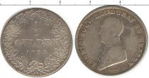 Продать Монеты Гессен-Хомбург 1/2 гульдена 1838 Серебро