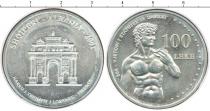 Продать Монеты Албания 100 лек 2001 Серебро