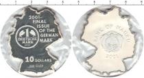 Продать Монеты Науру 10 долларов 2001 Серебро