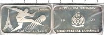 Продать Монеты Сахара 1000 песет 1997 Серебро