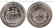 Продать Монеты Великобритания 5 экю 1992 Медно-никель