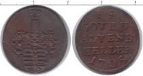 Продать Монеты Альтенбург 1 хеллер 1705 Медь
