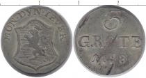 Продать Монеты Йевер 3 грота 1798 Серебро