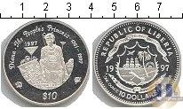 Продать Монеты Либерия 10 долларов 1997 Серебро