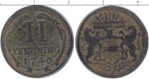 Продать Монеты Мюнстер 2 пфеннига 1740 Медь