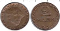 Продать Монеты Нотгельды 2 марки 1920 Медь