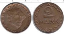 Продать Монеты Нотгельды 2 марки 1920 Медь