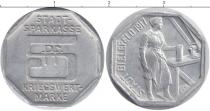 Продать Монеты Нотгельды 5 марок 1917 Алюминий