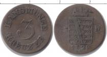 Продать Монеты Саксония 3 крейцера 1829 Медь