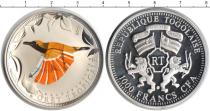 Продать Монеты Того 1000 франков 2010 Серебро
