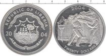 Продать Монеты Либерия 20 долларов 2004 Серебро