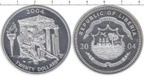 Продать Монеты Либерия 20 долларов 2004 