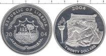 Продать Монеты Либерия 20 долларов 2004 Серебро