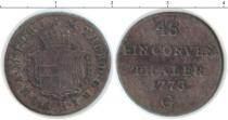Продать Монеты Австрия 1/48 талера 1773 