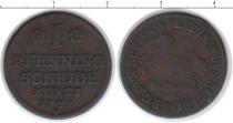 Продать Монеты Брауншвайг-Люнебург 1 пфенниг 1735 Медь