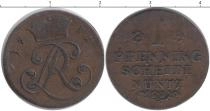 Продать Монеты Германия 1 пфенниг 1731 Медь