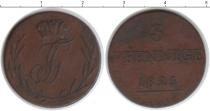 Продать Монеты Германия 3 пфеннига 1825 Медь