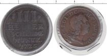 Продать Монеты Гессен-Кассель 3 хеллера 1726 Медь