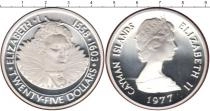 Продать Монеты Каймановы острова 25 долларов 1977 Серебро