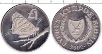 Продать Монеты Кипр 1 фунт 2002 Медно-никель