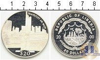 Продать Монеты Либерия 20 долларов 2000 Серебро