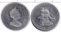 Продать Монеты Тристан-да-Кунья 50 пенсов 2008 Медно-никель