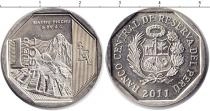 Продать Монеты Перу 1 соль 2011 