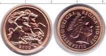 Продать Монеты Великобритания 1/2 соверена 2000 Золото