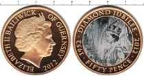 Продать Монеты Остров Джерси 50 пенсов 2012 Медно-никель