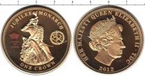 Продать Монеты Тристан-да-Кунья 1 крона 2012 Медно-никель