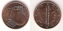 Продать Монеты Нидерланды 1 евроцент 2014 сталь с медным покрытием