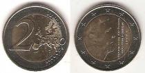 Продать Монеты Нидерланды 2 евро 2014 Биметалл