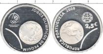 Продать Монеты Португалия 2 1/2 евро 2008 Серебро