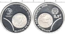 Продать Монеты Португалия 2 1/2 евро 2008 Серебро