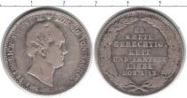 Продать Монеты Саксония 1 талер 1854 Серебро