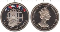 Продать Монеты Фолклендские острова 50 пенсов 2002 Медно-никель