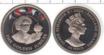 Продать Монеты Фолклендские острова 50 пенсов 2002 Медно-никель