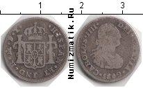 Продать Монеты Испания 1/2 реала 1800 Серебро