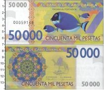 Продать Банкноты Кабо Дахла 50000 песет 0 