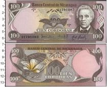 Продать Банкноты Никарагуа 100 кордобас 1984 