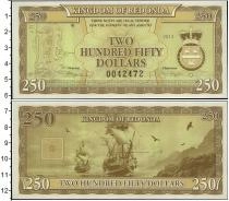 Продать Банкноты Редонда 250 долларов 2013 